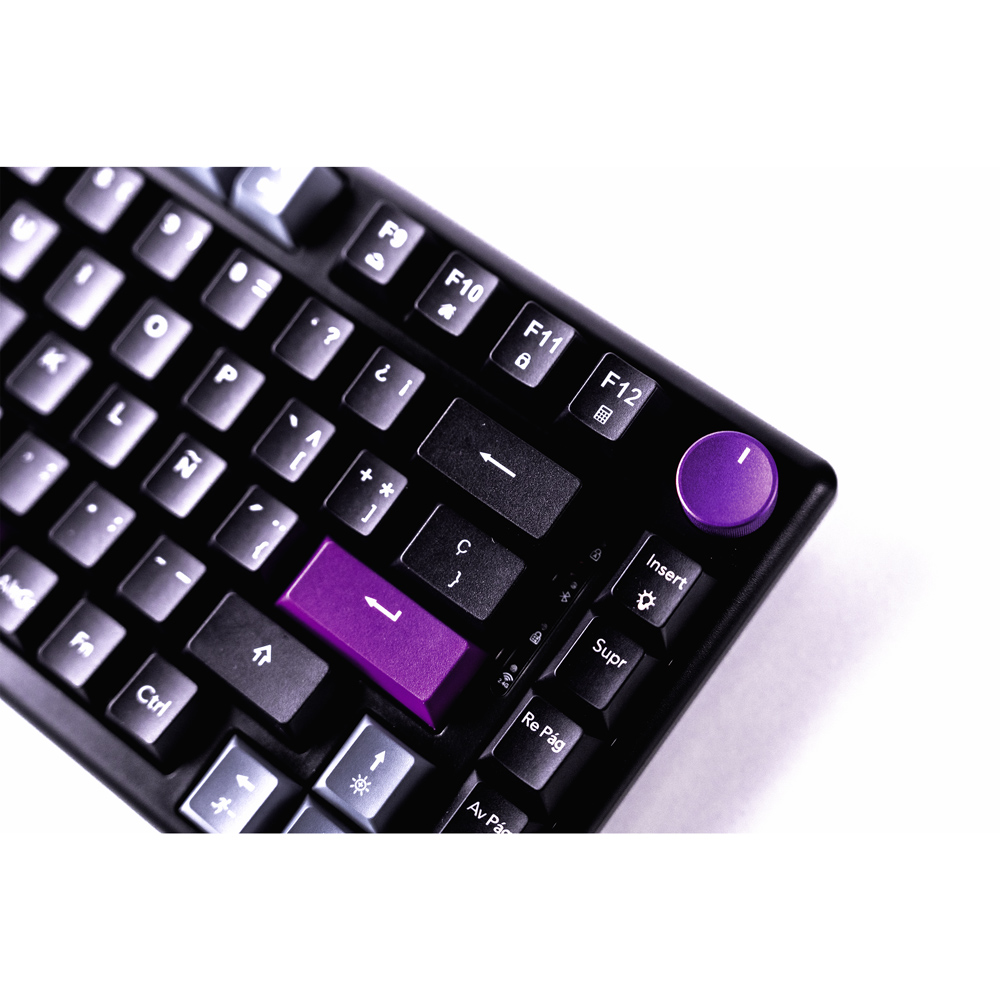 TECLADO 9Z GHOST NEGRO INALAMBRICO